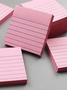 Bộ Đầy màu sắc Ghi chú dính Với Đường lưới & Keo dán , 76mm X 76mm - Màu 76x76mm có đường kẻ ngang - Xem 4