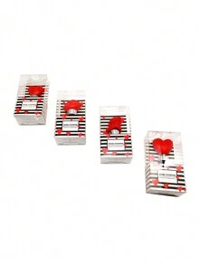 1pc Valentine's Day Scene Wine Bottle Stopper, Red Wine - Multicolor - View 5