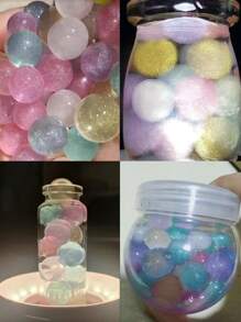 1000pcs Rainbow Water Gel Beads For Vase Filler, Candle Holder, Wedding Centerpiece Decoration, Flower Arrangement, Home Decor, Party Gifts