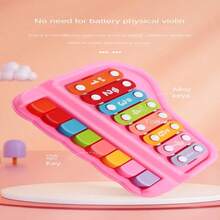 嬰兒二合一樂器、兒童早期教育玩具、萬聖節、生日禮物、聖誕節、感恩節、雙十一、 - 綠色 - 查看 5