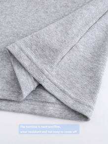Débardeur long et ajusté pour femmes, côtelé, avec soutien-gorge rembourré, à la fois tendance, simple, confortable et respirant avec de larges bretelles. Ce top unicolore peut être porté à l"intérieur et à l"extérieur afin de couvrir et rehausser la poitrine.