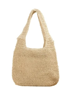 Women Tote Bags - 米色 - 查看 7