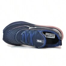 Women Wedge Sneakers - 藏蓝色 - 查看 4