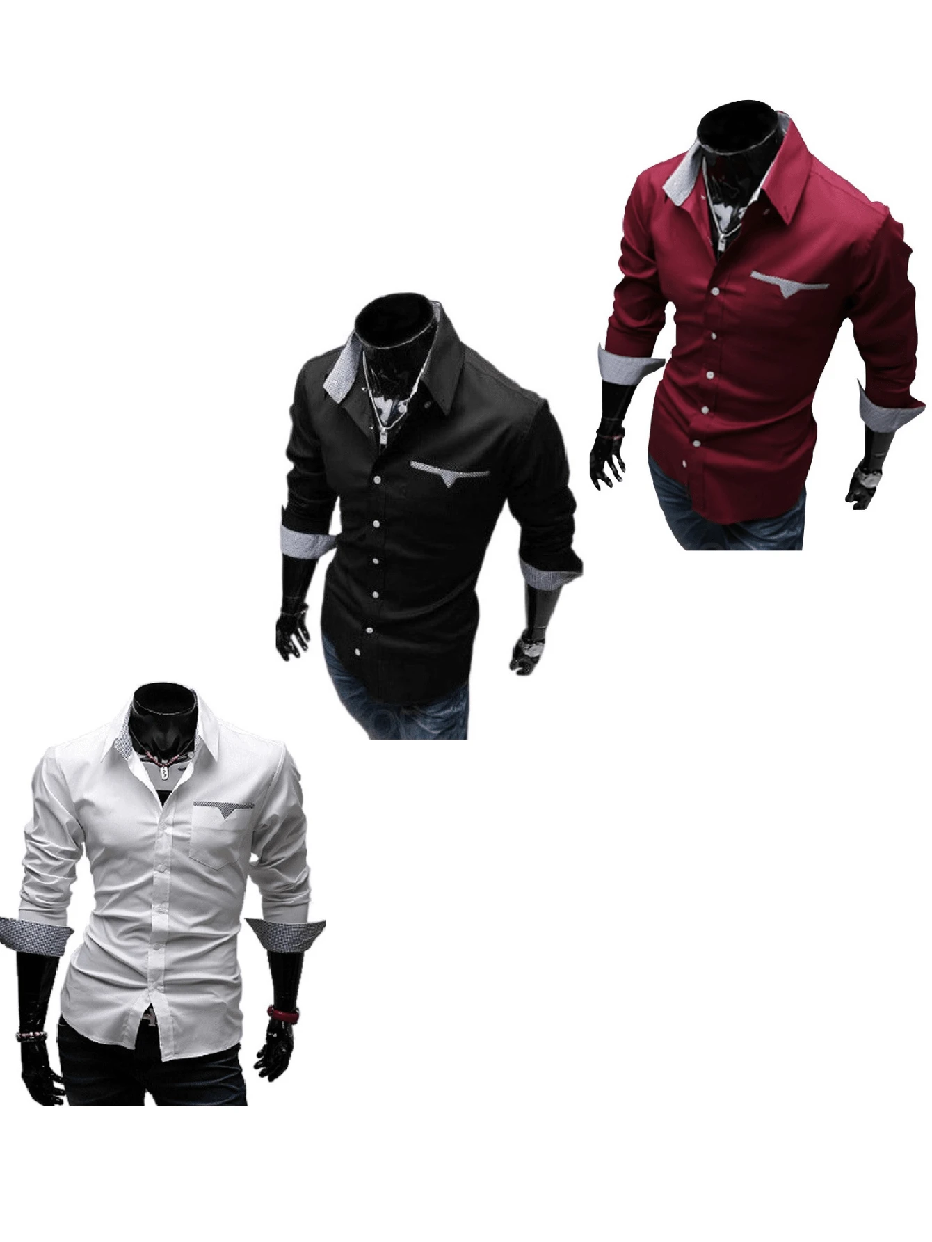 Men Shirts - Nhiều màu - Xem 1