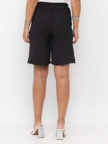 Women Shorts - màu đen - Xem 5