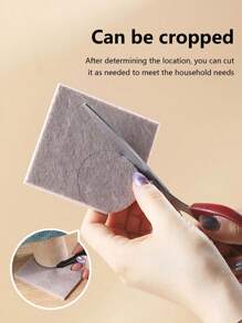 Thicken Self Adhesive Felt Chair Leg Pads Floor Protectors Furniture Legs Table Leg Covers Round Bottom Abrasion-Resistant Anti-Slip Pads