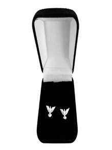 Fine Stud Earrings - Bạc - Xem 1