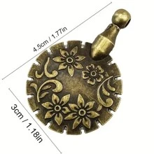 Vintage Thread Cutter Pendant: The Perfect DIY Sewing & Knitting Tool For Crafters! Retro Exquisite Metal Cutter Cutter Cutter Cutter Cutter Artifact DIY Sewing Cross Stitch Tool - Bronze - View 7