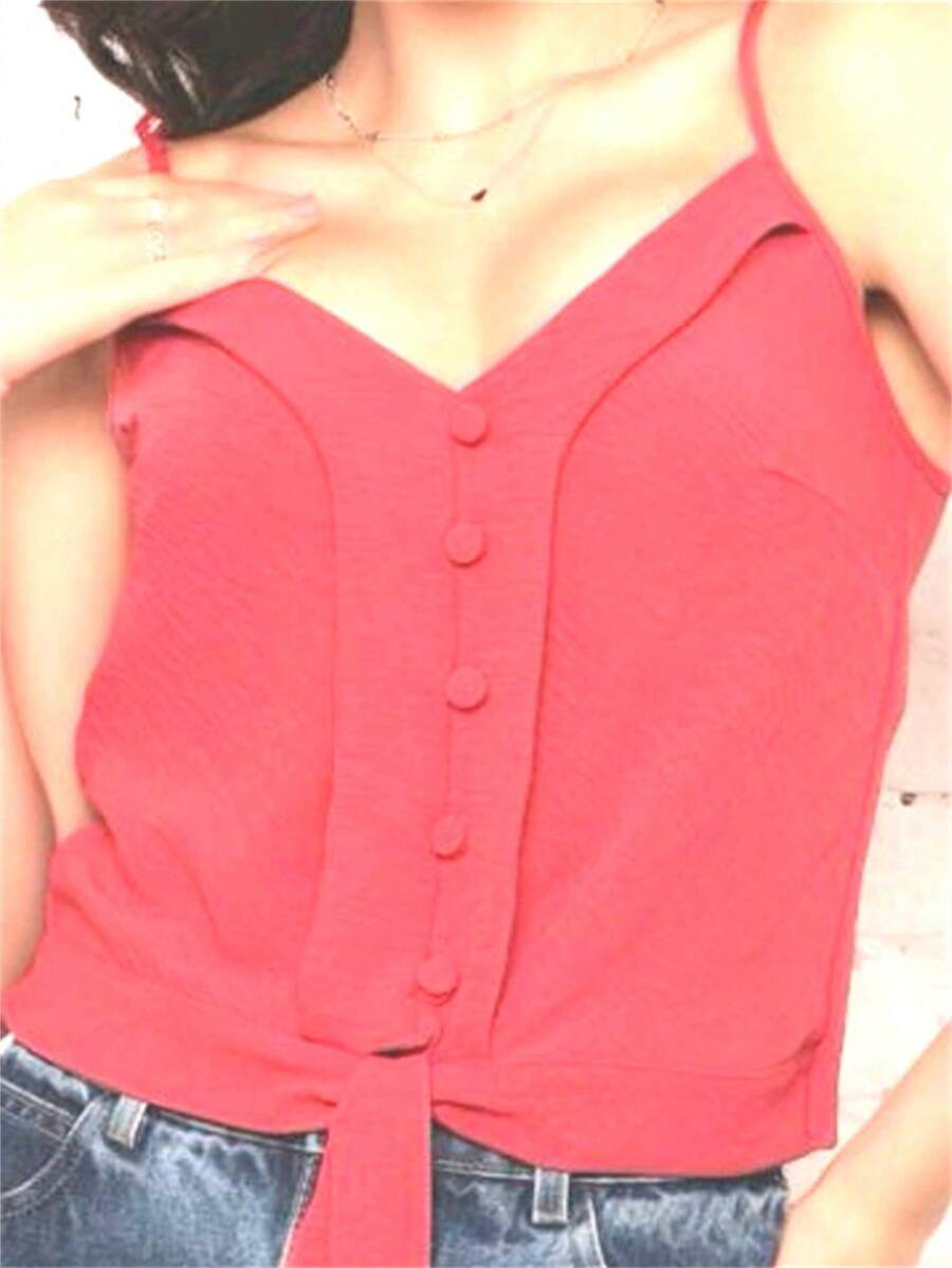 Women Tops - 粉色 - 查看 1