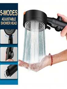 Showerhead - Black - View 2