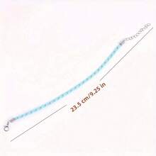 10入組（隨機顏色）diy手鍊,項鍊編織繩,包括pu皮編織繩,吊墜繩,麻繩,蠟線,適用於手工製作的diy禮品 - 10Pcs Mix Color - 查看 5