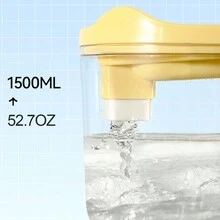 Usb Power Cord 1500ml Pet Water Fountain With Filter, Automatic Circulation, Large Capacity For Cats & Dogs - Multicolor - View 6