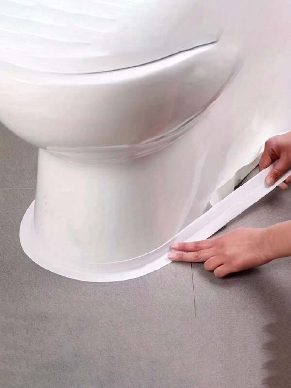 3.8cm*1.5m Waterproof Toilet Gap Filling Strip SelfAdhesive Bathroom