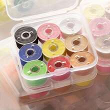 Juego De Hilo De Bobina Para Máquina De Coser, 9 Rollos, Para Máquina De Coser Doméstica - Multicolor - Ver 1