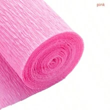 Colored Crepe Paper For Making Handcrafted Flowers, Diy Crepe Paper Roses And Other Crafts - Red+Orange - View 4