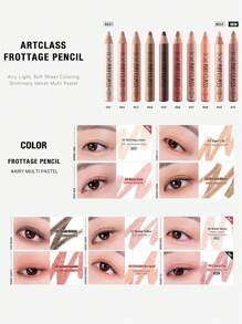 Too Cool for School Artclass No.10 Elegant Fig Color Eyeliner Pencil, Creamy Powder Texture, Lightweight Application, Buildable, Long-Lasting & Smudge-Proof, Breathable & Pigmented, Skin-Friendly Formula, Twist-Up Precise Tip, 1.1g/0.03oz, Korean Makeup - #10 Classy Fig - 查看 4