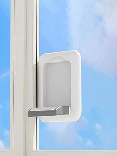 3M 适用于推拉玻璃门的儿童锁，多功能推拉窗锁，保护儿童和宠物安全，无需钻孔工具