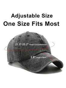 2 Miếng Mới Y2K Retro Màu thuần Ngoài trời Thể thao Giải trí Denim mùa giặt Đau khổ Mũ bóng chày Cho nam giới & NỮ Thích hợp Đối với Các hoạt động ngoài trời Và Mặc hàng ngày - màu đen và đỏ tía - Xem 2