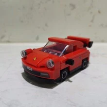 使用這些有趣的汽車搭建積木玩具,打造屬於你自己的拉回式汽車 - 彩色 - 查看 8