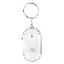 Buscador De Llaves, Dispositivo Anti-pérdida Con Control De Voz, Buscador De Llaves Con Silbido, Localizador De Llaves De Mascota, Llave, Maleta (negro, Blanco, Verde) - Blanco - Ver 2