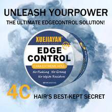 XUEJIAYAN 113g Edge Control Hair Wax, Lasting Edge Effect Without Greasiness, Smooth Edge For 48 Hours, For Super Lasting Edge Control, Natural Edge Control Product - Clear - View 3
