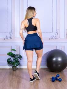 Women Sports Skirts & Skorts - 藏蓝色 - 查看 6