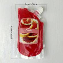 Home & Relax香味可擠壓蠟熔,9x17cm（8盎司）,2包香氣蠟熔,diy手工蠟燭製作,天然大豆蠟,可擠壓蠟,手工倒製大豆蠟蠟熔（米色和紅色） - 米色 - 查看 2