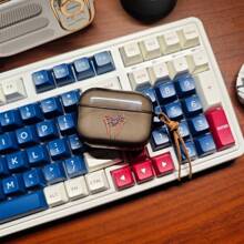 1pc Spider Cartoon Design Hard Case With Anti-Impact Neck Strap Compatible With Airpods 1/2/3/Pro/Pro2 - Multicolor - View 3