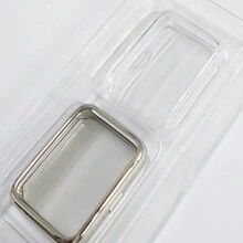 2入組透明手錶殼,適用於華為watch Fit2 - 銀色 - 查看 3