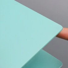 A Blue A4 Folder, Loose Leaf Storage Booklet, Four Hole Punched Folder, D-Shaped Quick Work Folder, Student Test Paper Organizing Folder - Blue - View 7