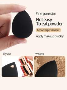 MAANGE 18pcs Makeup Brushes Set With Velvet Bag&1pc Big Makeup Remover Puff&1pc Small Makeup Remover Puff&1pc Big Drop Makeup Sponge&Cleaning Box&Cleaning Mat,Makeup Tools Combo Set,Set For Travel Easy Carrying,Brush Set,Makeup Brush Kit,Make Up Brush Set,Make Up Set Complete,Makeup Brush Set,Complete Makeup Kit,Brush Kit,Brushes Makeup Set,Makeup Gift Set,Set - Black - View 10