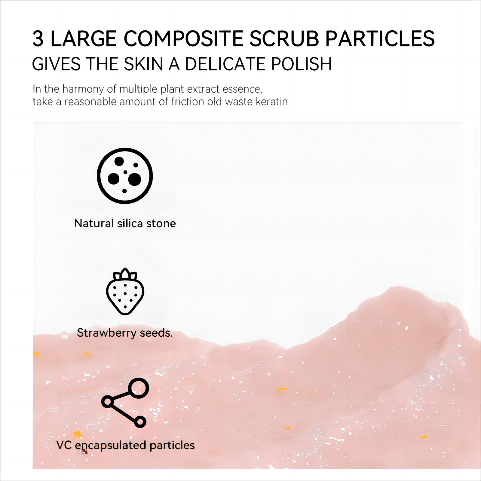 ROCKINGZOO 200g Exfoliating Body Scrub Cream, Smooth And Tender Skin