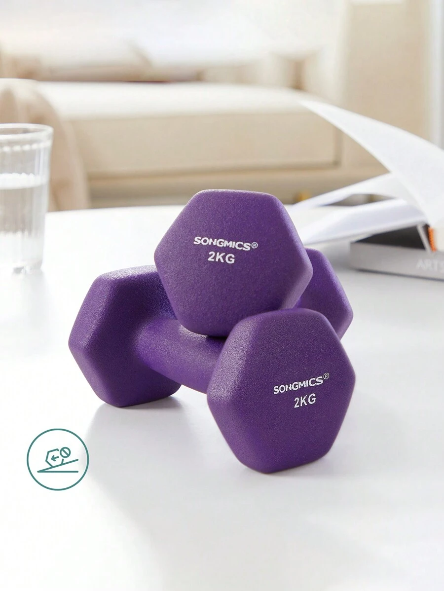 SONGMICS Dumbbell - Màu tím - Xem 1