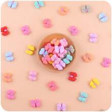 1pc New Design Children'S Art And Handicraft Sewing Silicone Bowknot Bead Creative Cartoon Diy Colored Silicon Bead Handmade Jewelry Accessory - Pink - View 6