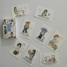 28 Sheets/Set Me And Cat Lomo Card Message Card Mini Postcard Gifts - Multicolor - View 1