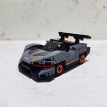 使用這些有趣的汽車搭建積木玩具,打造屬於你自己的拉回式汽車 - 彩色 - 查看 9