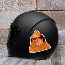 Pack Of 2 Danny Dorito Sticker Vinyl Bumper Sticker Decal Waterproof 5" (2Pcs) - Apricot - View 10