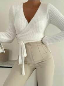 pantalon de vestir - Beis - Ver 2