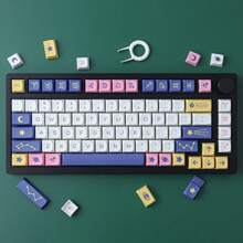 132 Keys PBT Keycaps Set Constellation XDA Profile Dye Sublimation Customized US Layout Keycaps For With Cherry MX Switches Mechanical Keyboards (Only Keycaps) - Constellation Profile - View 6