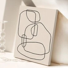 1pc Finished Bohemian Abstract Wall Framed Painting, Wall Art Poster, Living Room Decorative Painting, Modern Furniture Art, Minimalist Style, The Ideal Gift For The Living Room In The Bedroom Corridor, Wall Mounted, Can Be Hung Directly, Western Home Decor , Posters For Room, Maximalist Wall Decor , Room Decor Aesthetic, Room Decoration Stuff - Multicolor - View 9