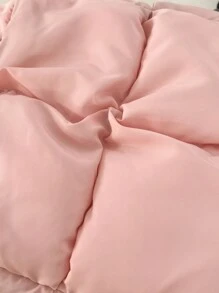 1個大容量蓬鬆手提袋,柔軟可愛的肩背包,女性日常使用的手提袋 - 粉色 - 查看 6