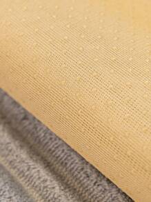 1入組條紋實色沙發套,沙發坐墊、沙發靠背扶手套,1-4座沙發濾網覆蓋物,全季節通用防滑 - 淺灰色 - 查看 7