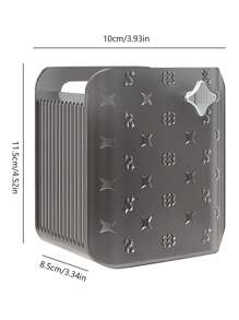 1件装牙膏牙刷收纳盒免打孔壁挂浴室洗漱用品毛巾多功能收纳架洗漱用品柜台整理收纳桶家居浴室装饰秋季装饰返校 - 白色 - 查看 6