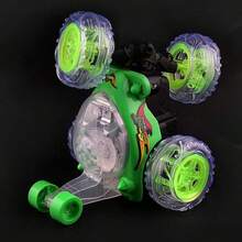 Juego De Carro Multicolor Con Luz Con control Remoto De Pilas Todo Terreno - Multicolor - Ver 2