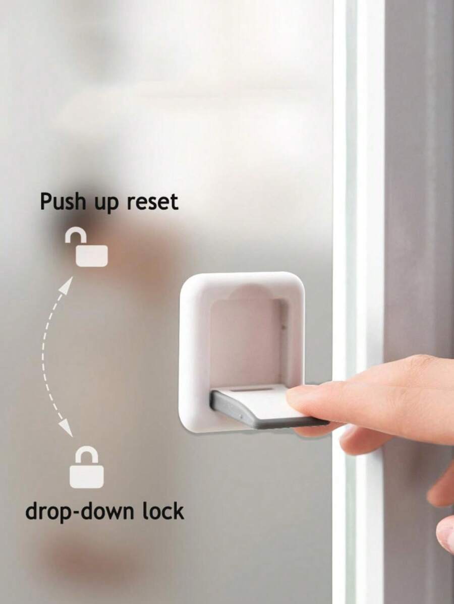 3M 1pc Child Lock For Sliding Glass Doors Baby Multifunctional Safety