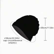 1pc Winter Knitted Hat & Neck Warmer Set, Unisex Multifunctional Windproof & Thermal Neck Gaiter - Pink - View 5