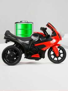 Rideable Rechargeable Electric Motorcycle For Children 6v 4.5A - Red - View 4
