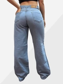 Women Jeans - Lavado ligero - Ver 2