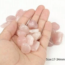 50 克盒装滚磨抛光水晶不对称虎眼石英紫水晶天然石 8-20 毫米冥想平衡能量石 - 50grams Boxed Stone Without Hole - 查看 16