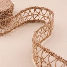 4cm手工編織黃麻繩diy復古手工藝衣物配件材料10米 - 彩色 - 查看 4